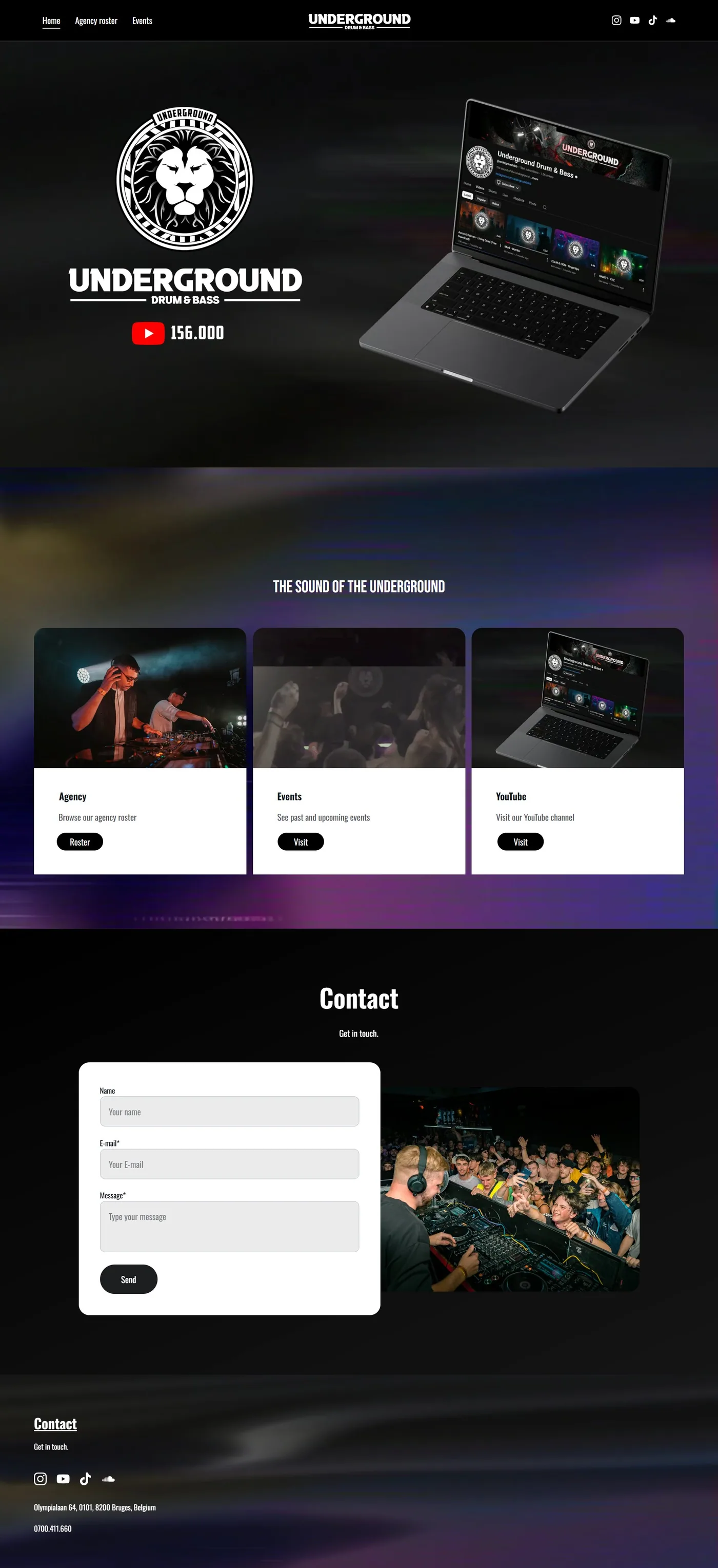 Graphic & web design work