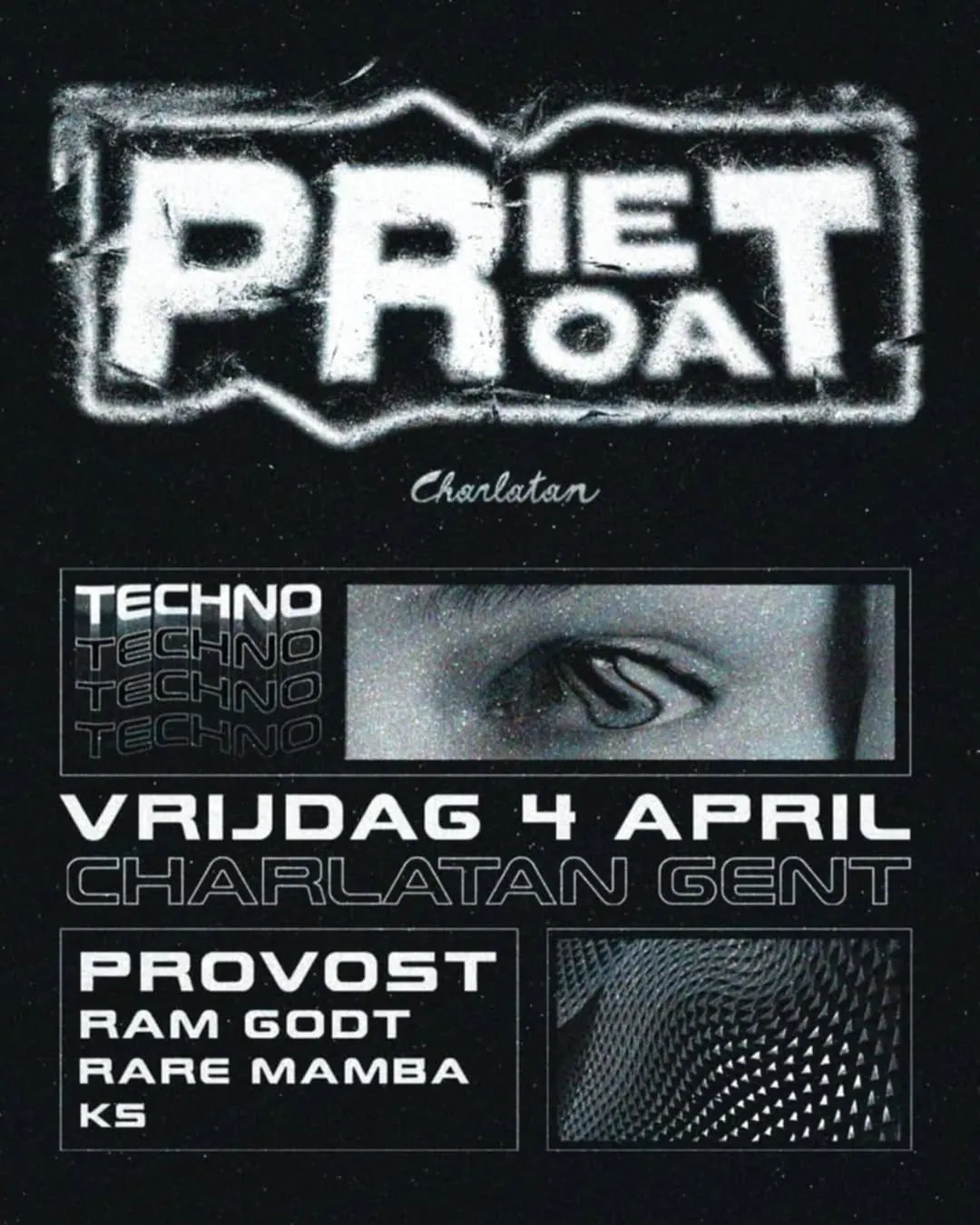 Underground Drum & Bass event flyer