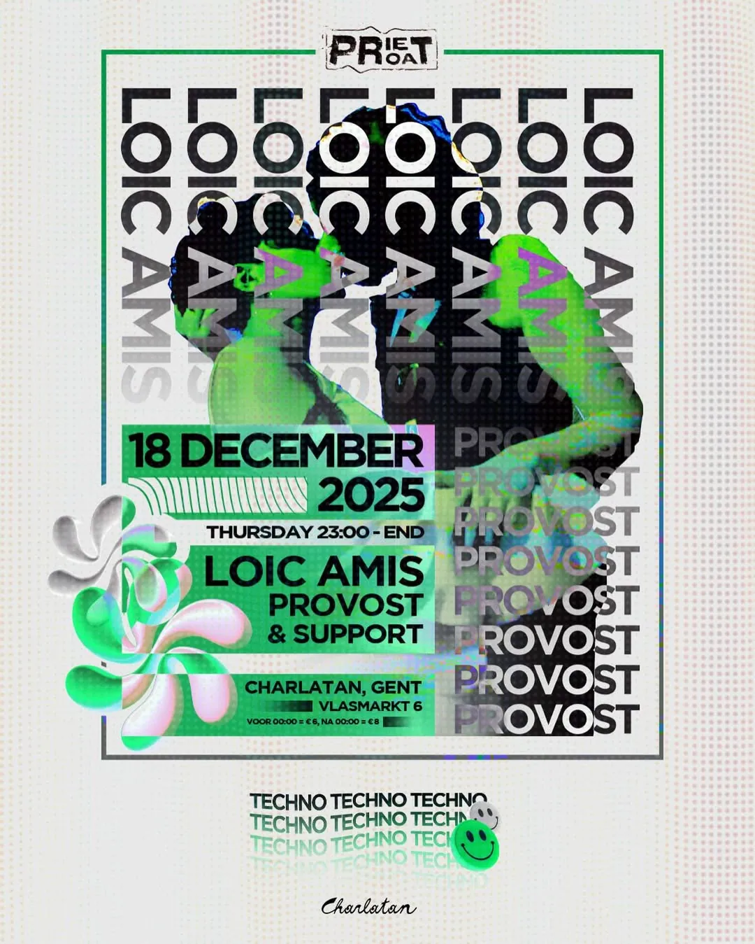 Underground Drum & Bass event flyer