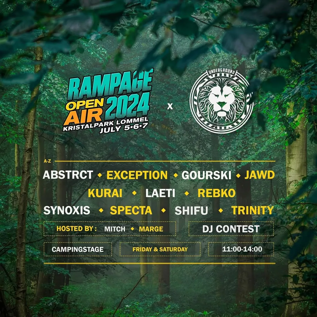 Underground Drum & Bass event flyer