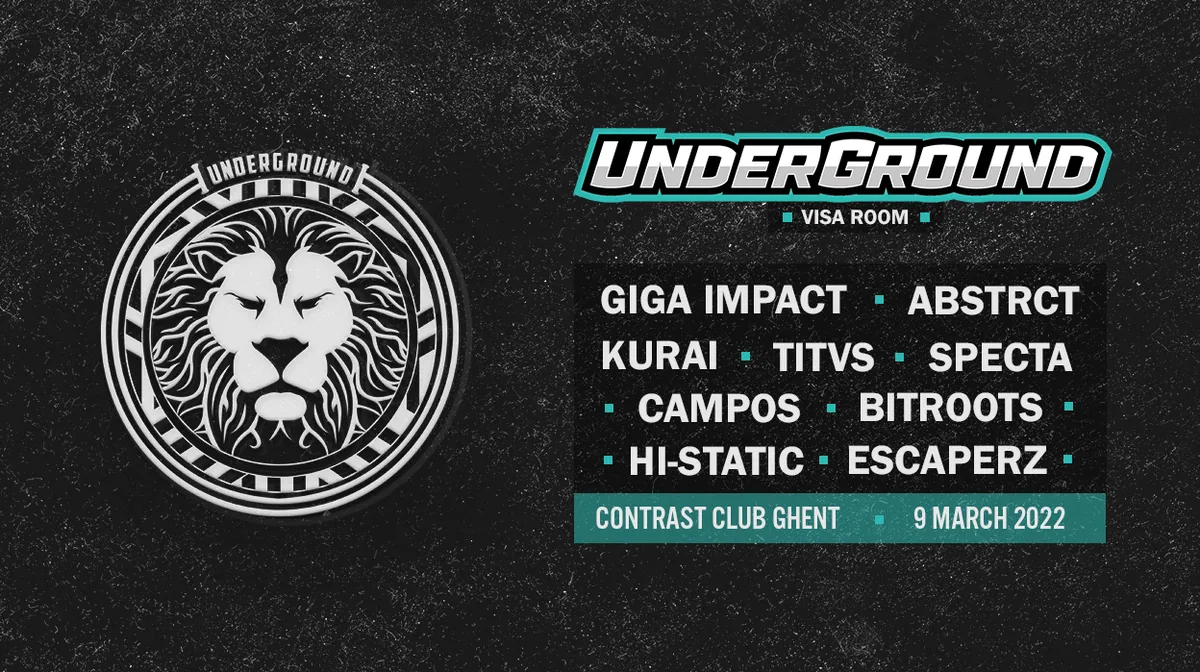 Underground Drum & Bass event flyer